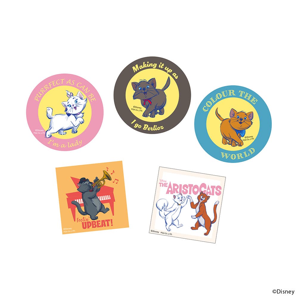 ステッカー 5PCSセット [おしゃれキャット]2