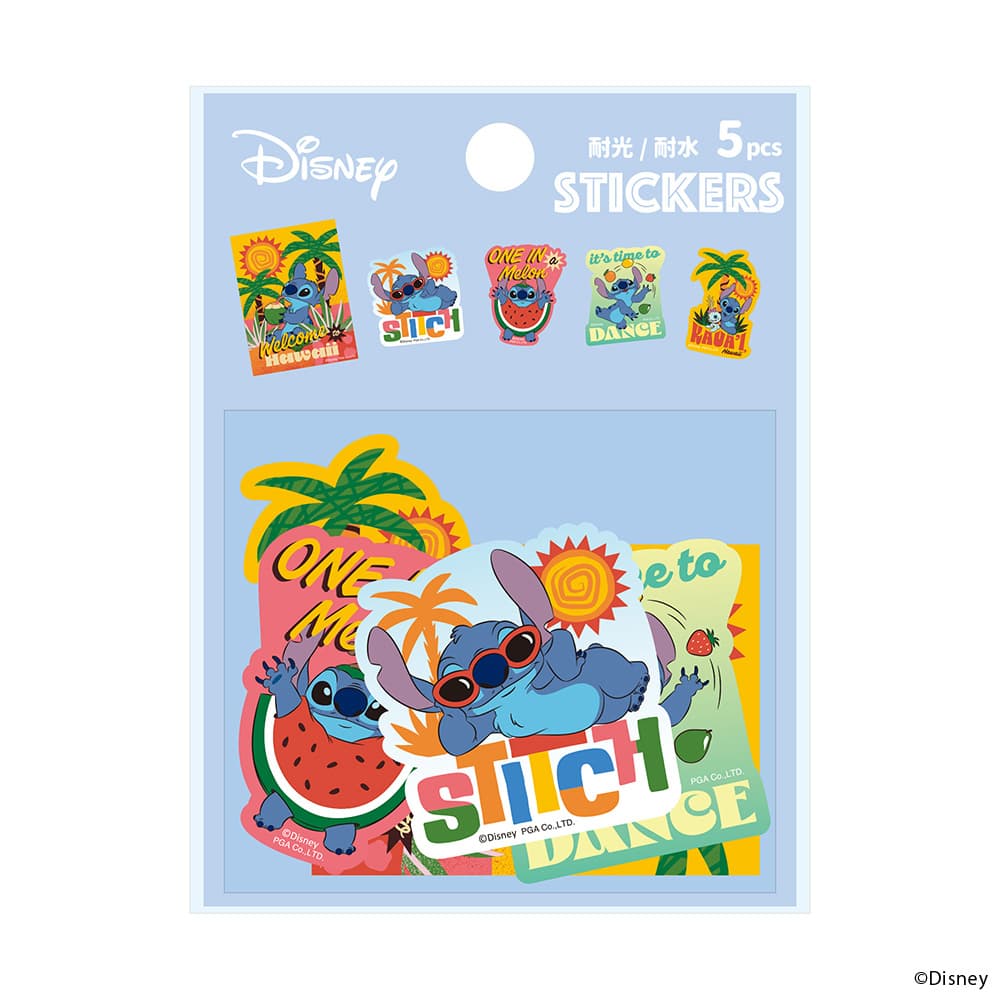 ステッカー 5PCSセット [スティッチ]