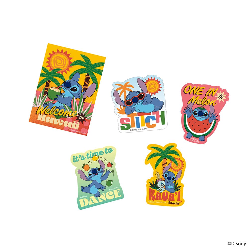 ステッカー 5PCSセット [スティッチ]2