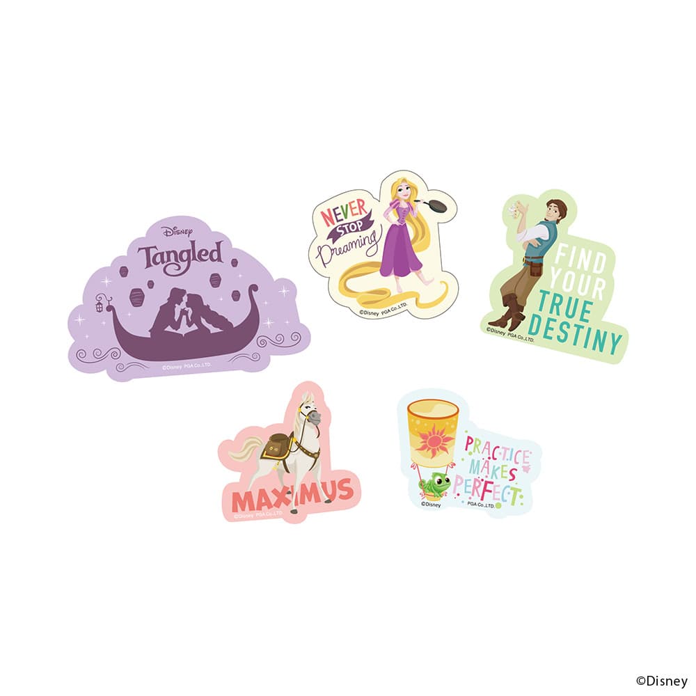 ステッカー 5PCSセット [塔の上のラプンツェル]2