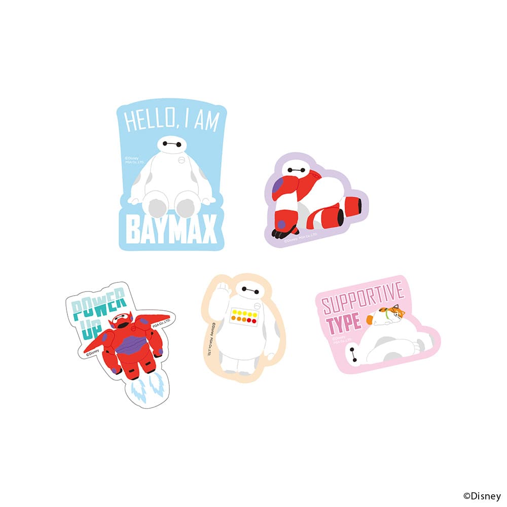 ステッカー 5PCSセット [ベイマックス]2