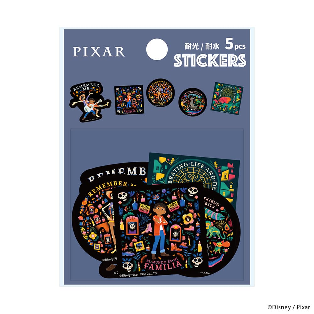 ステッカー 5PCSセット [リメンバー・ミー]