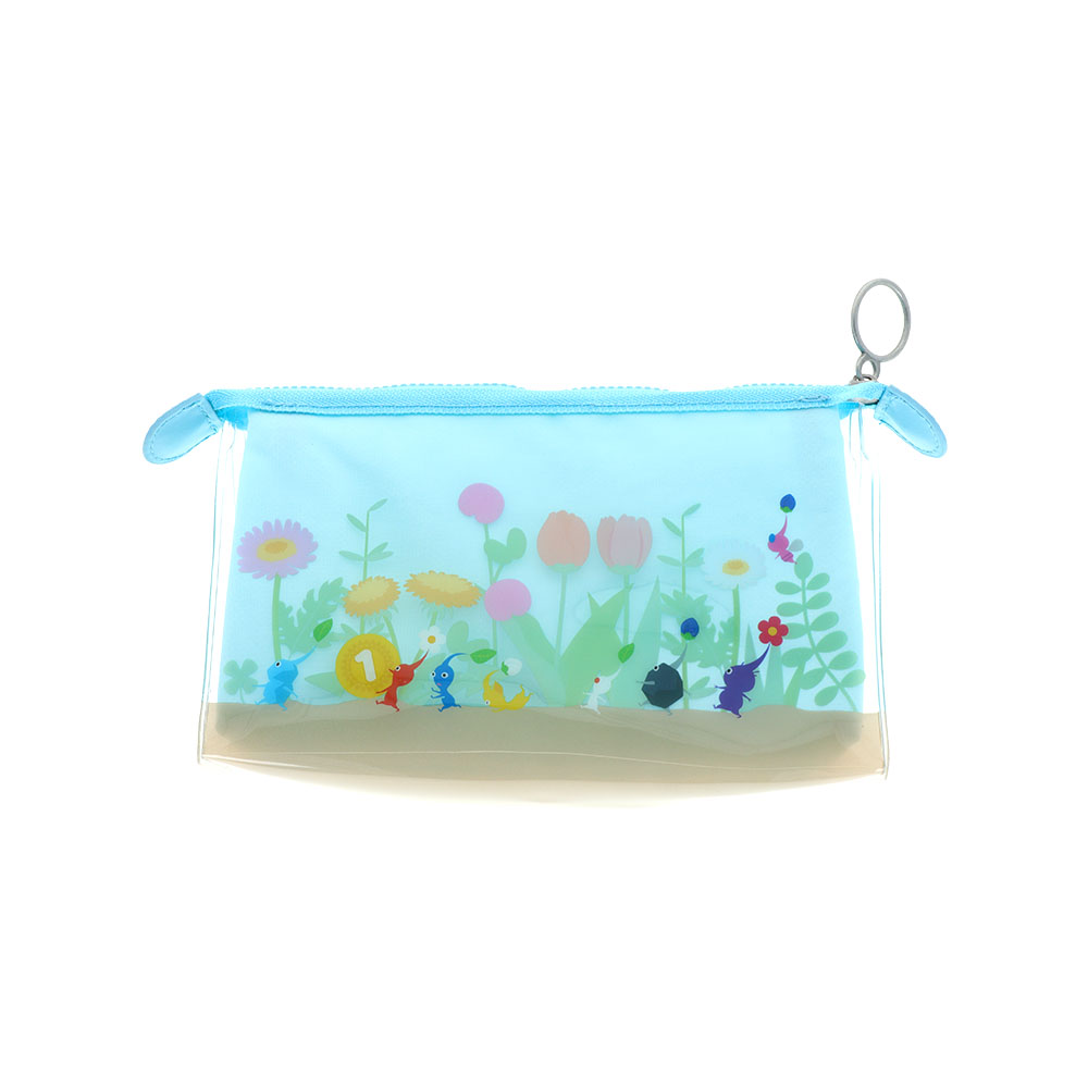 クリアポーチ マチ mitte　ライトブルー02