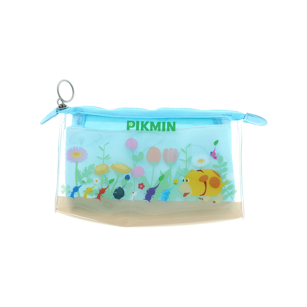 クリアポーチ マチ mitte　ライトブルー