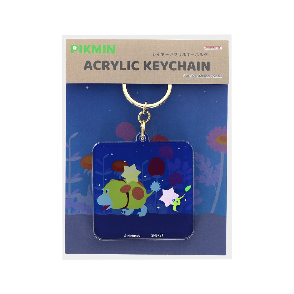 レイヤーアクリルキーホルダー　よる