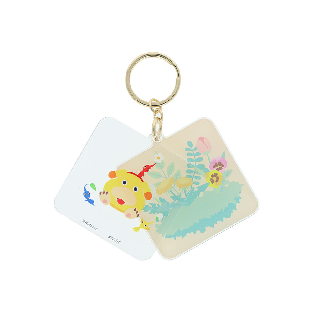 レイヤーアクリルキーホルダー　あつまれ02