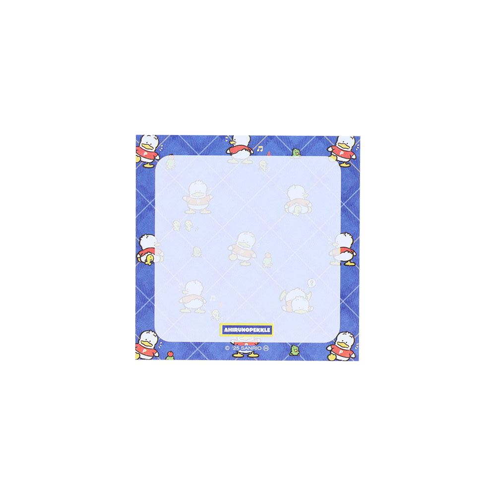 ダイカットブロック付箋 あひるのペックル04