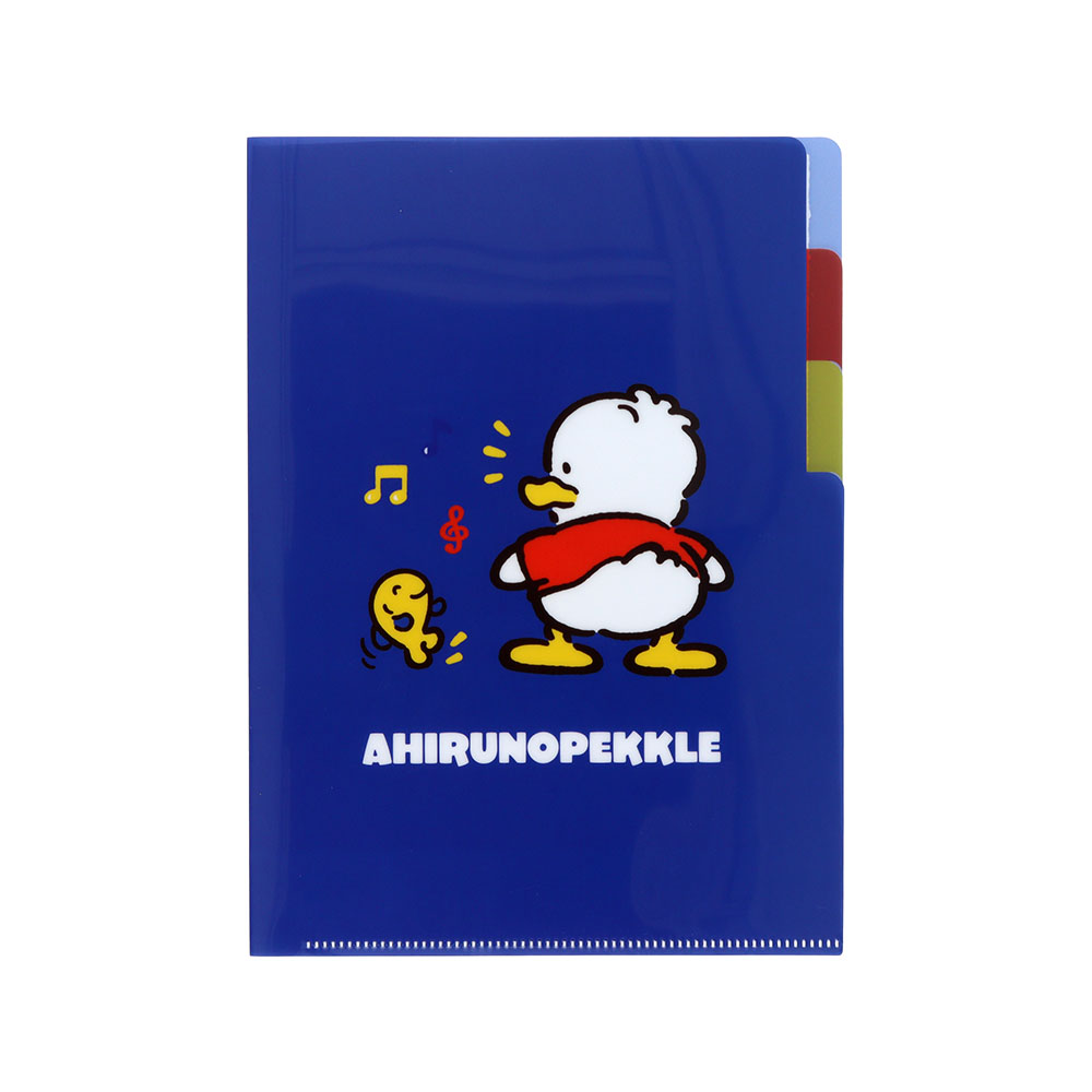 クリアファイルA5 3P あひるのペックル