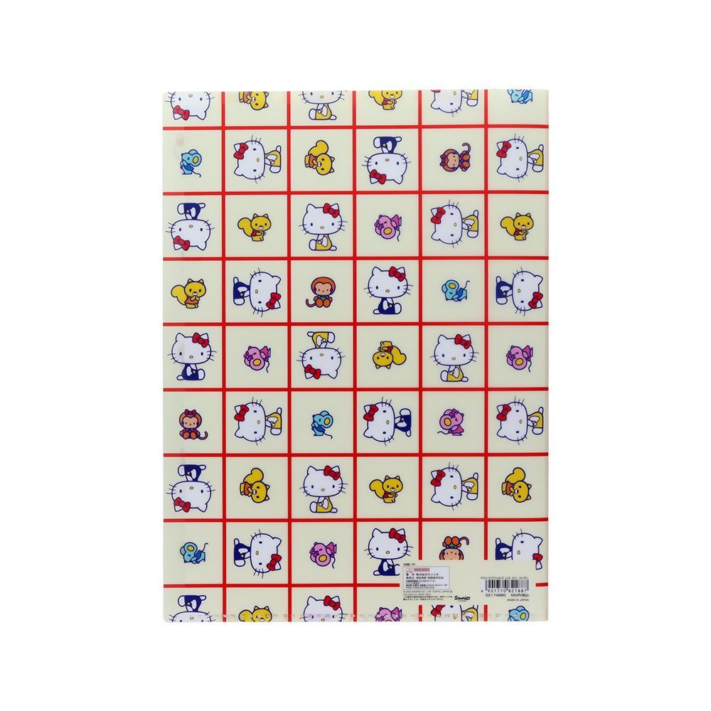 ダイカットクリアファイル5P ハローキティ02