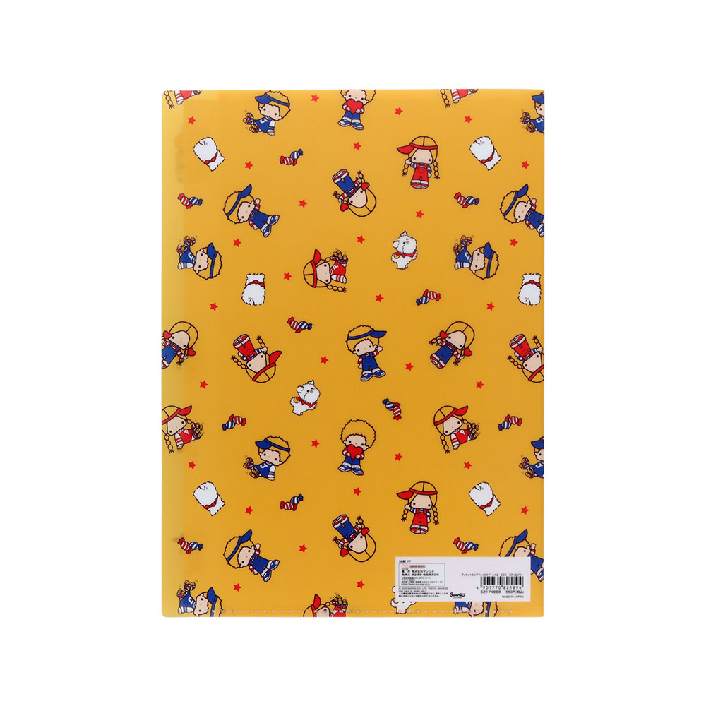 ダイカットクリアファイル5P パティ&ジミー02