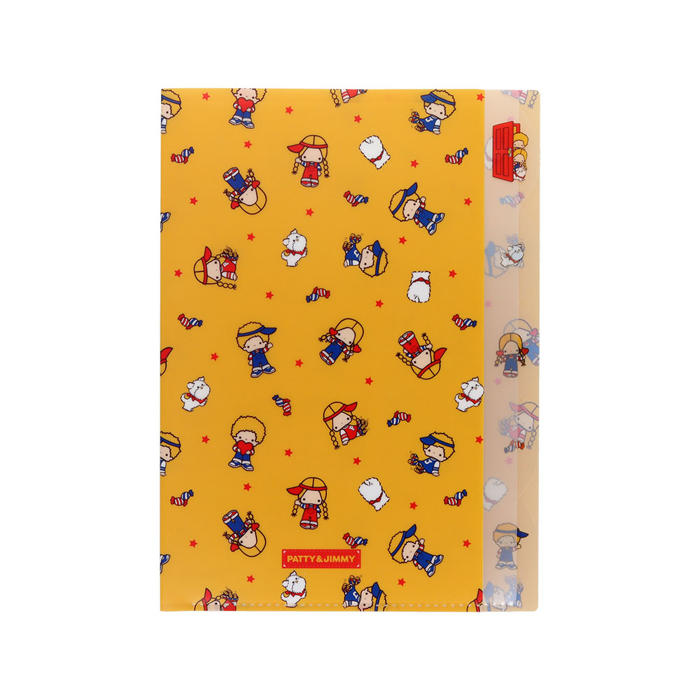 ダイカットクリアファイル5P パティ&ジミー