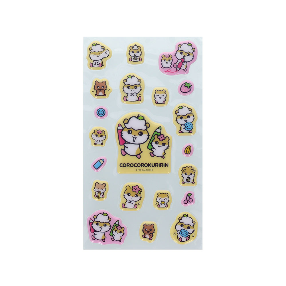 ぷっくりシール