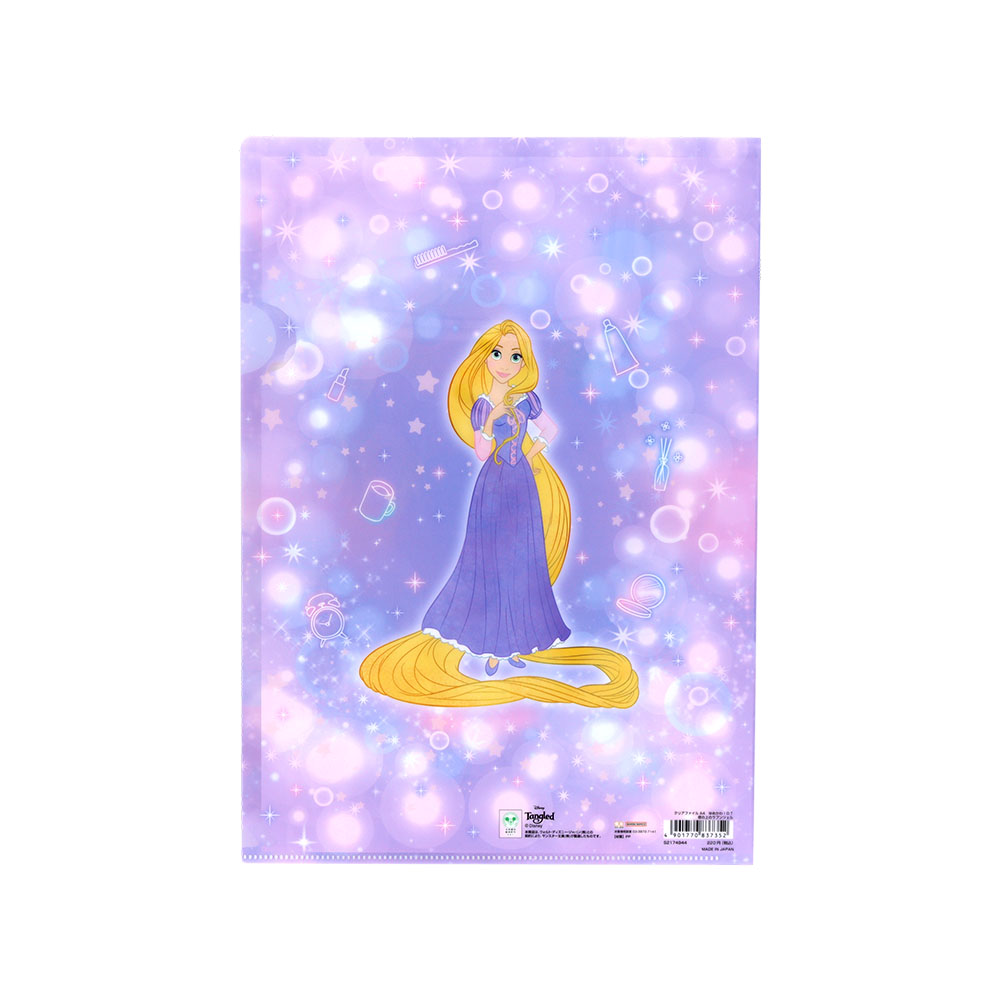 クリアファイルA4　塔の上のラプンツェル（ウラ）