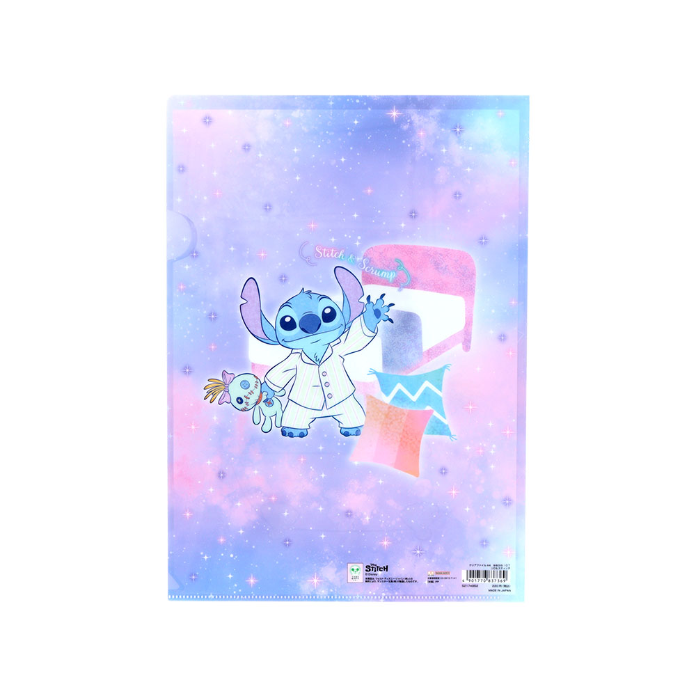 クリアファイルA4　リロ＆スティッチ（ウラ）