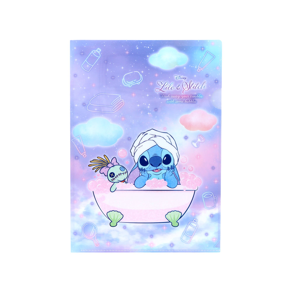 クリアファイルA4　リロ＆スティッチ