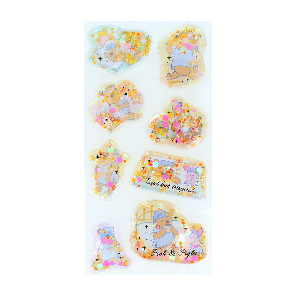 ウォーターシール　くまのプーさん（シール本体）