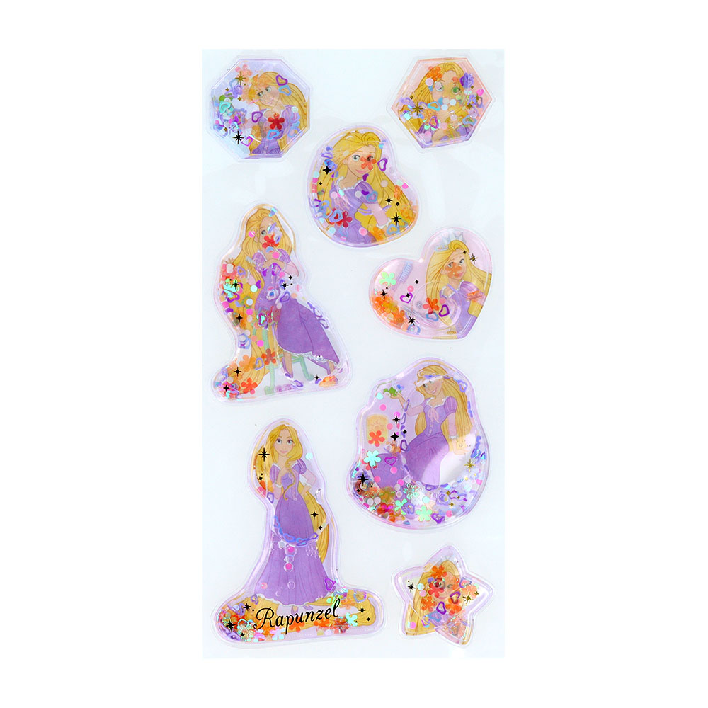 ウォーターシール　塔の上のラプンツェル（シール本体）