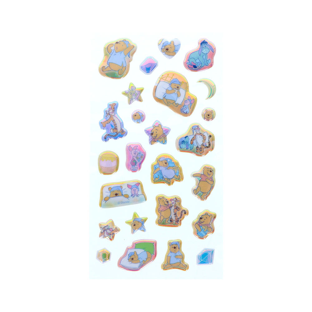 オーロラシール　くまのプーさん（シール本体）