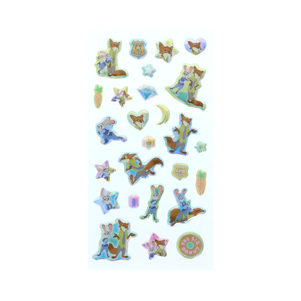 オーロラシール　ズートピア（シール本体）