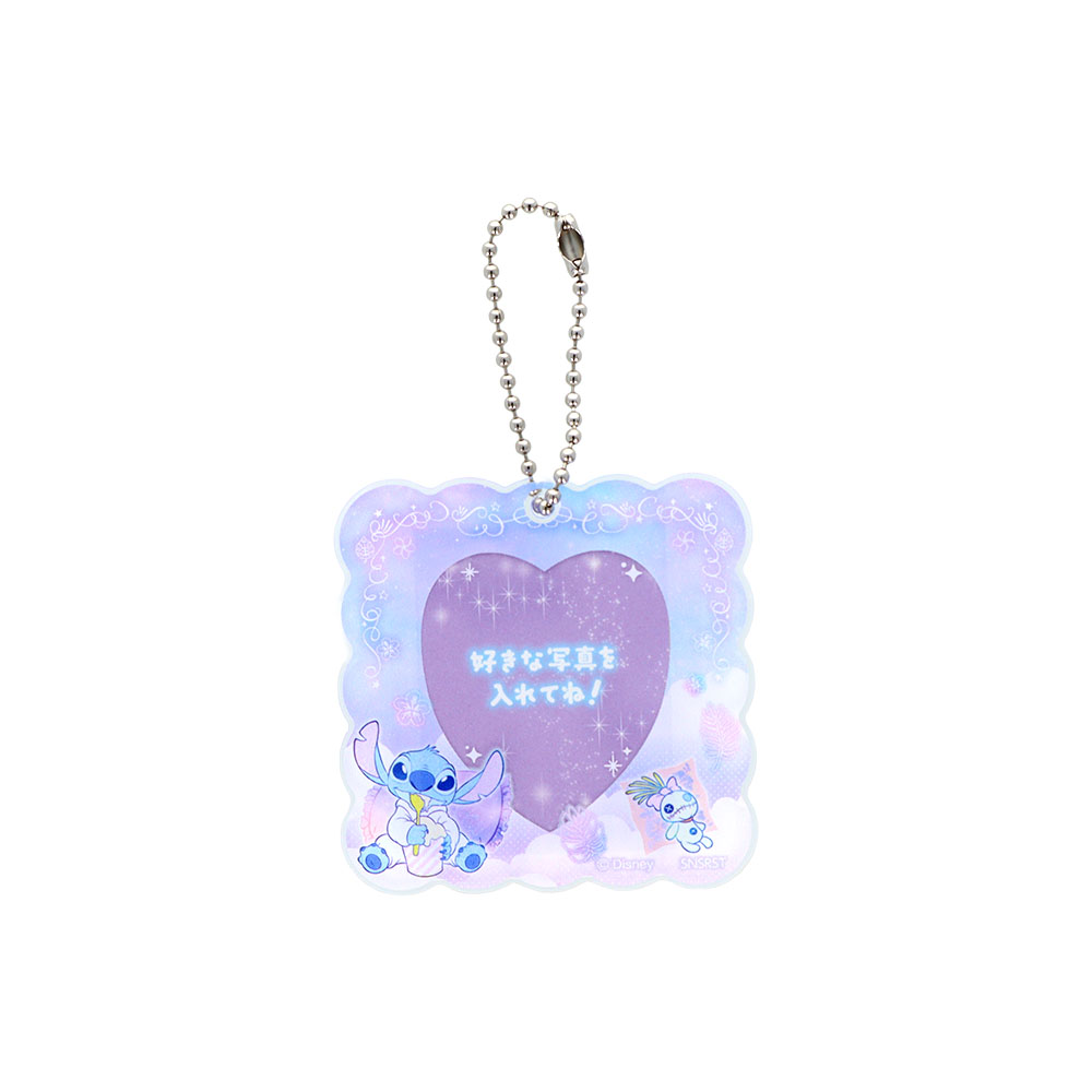フレームキーホルダー　リロ＆スティッチ（中身）