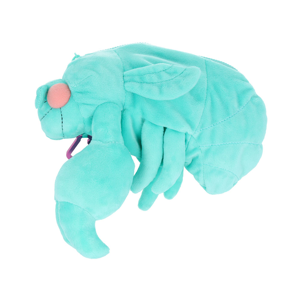 セミのぬけがらペンケース（ミント）ヨコ