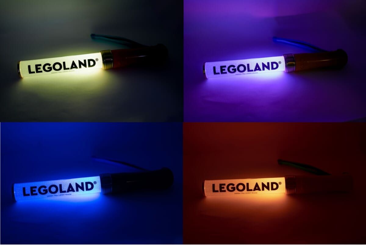 14色のLEDが音楽に連動して光る