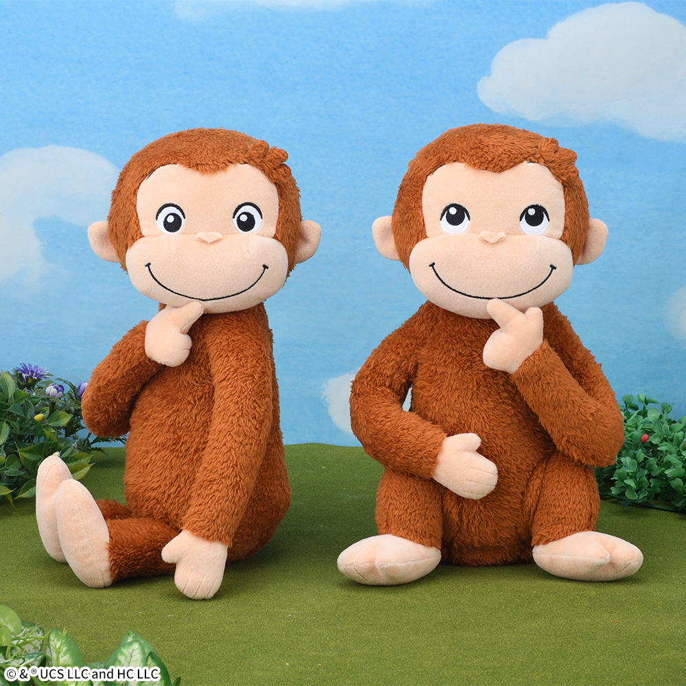 おさるのジョージ Lぬいぐるみ それなあに?