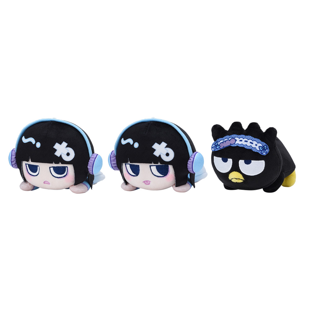 ano×バッドばつ丸　寝そべり　ぬいぐるみ