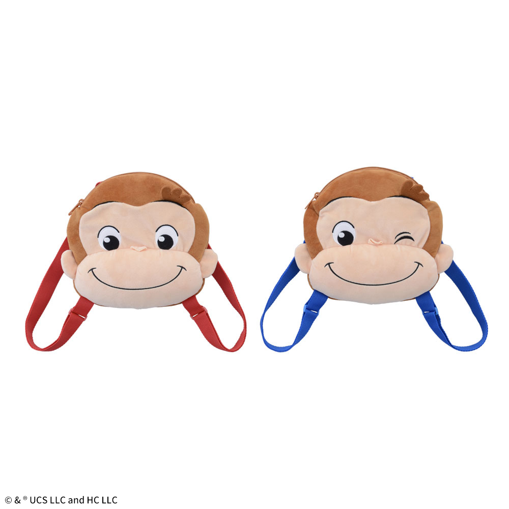 おさるのジョージ プラチナムザッカフェイスリュック