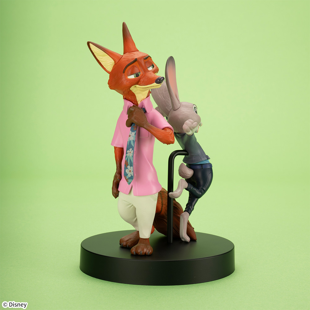ズートピア２　ACT/CUT　プレミアムフィギュア　“ジュディ&ニック”　右