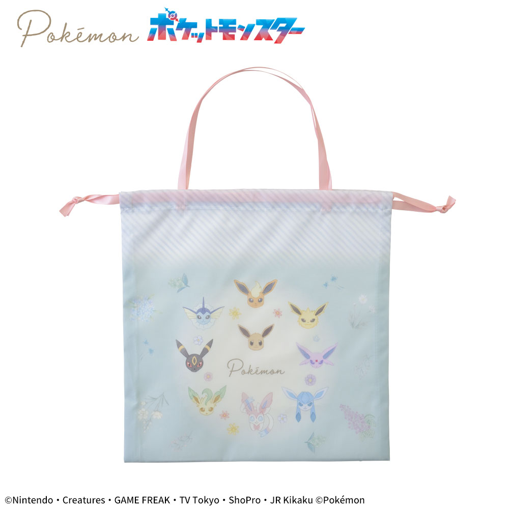 ポケットモンスター プラチナムザッカ巾着付ブランケット Ver.1.5 巾着 裏