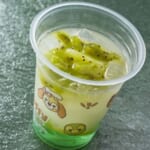 東京ディズニーシー「ダッフィー&フレンズのシークレット・オブ・スノーウィーデイ」スペシャルドリンク（乳酸菌飲料、レモン、キウイ、アップルシロップ）