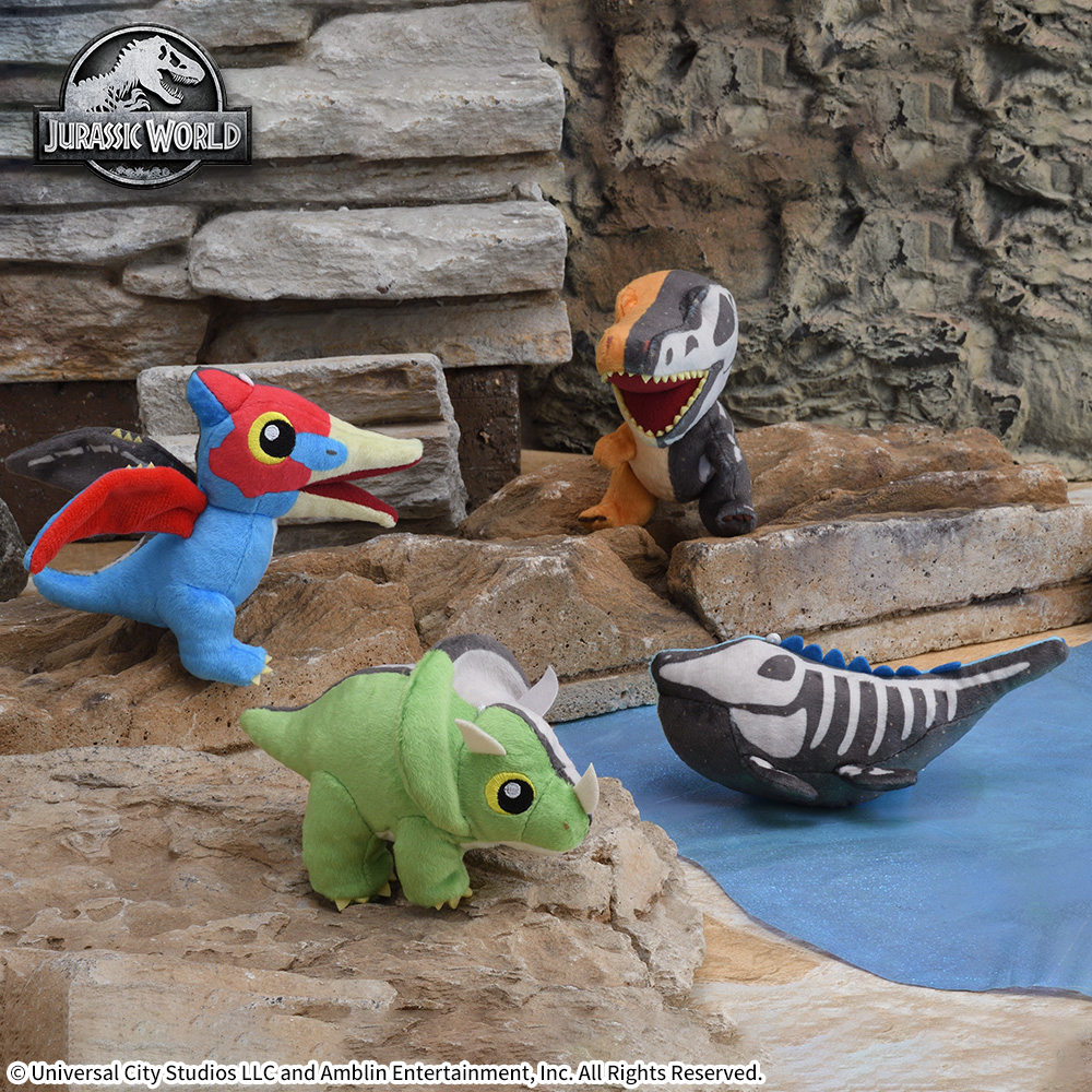 ジュラシック・ワールド　マスコット　半分化石Ver.