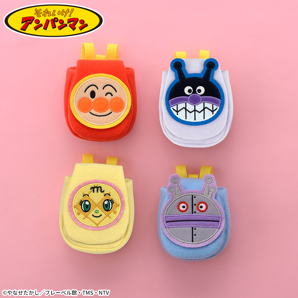 それいけ!アンパンマン アップリケミニリュックポーチ Ver.2