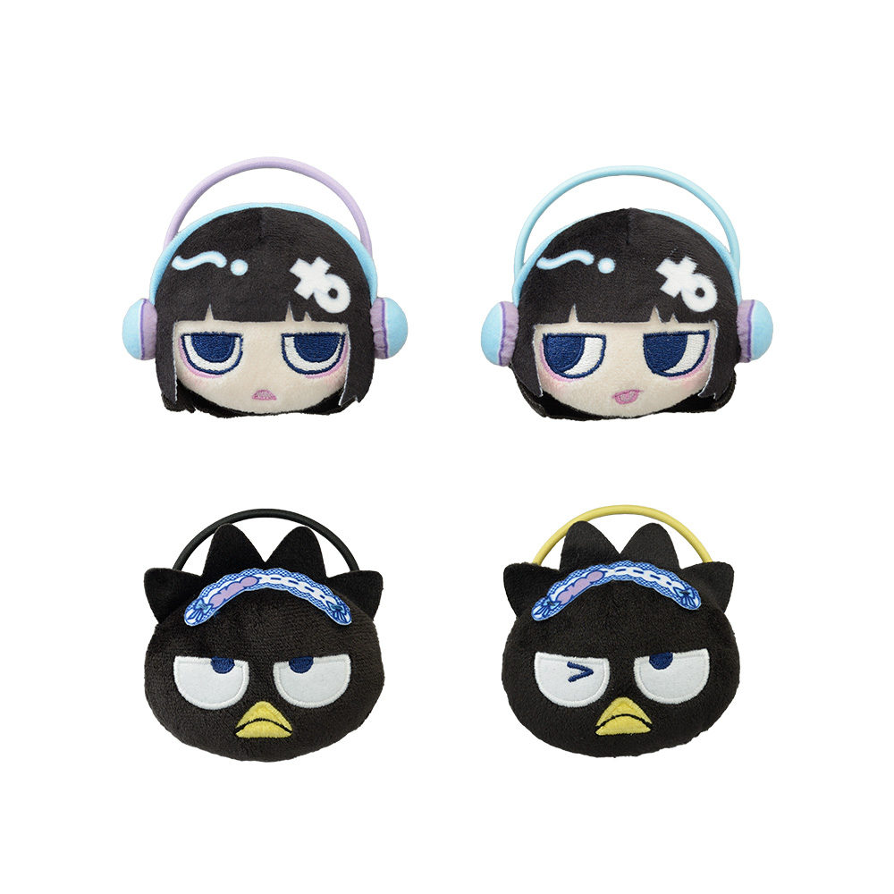 ano×バッドばつ丸　マスコット付ヘアゴム