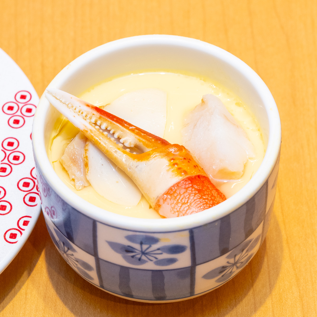 本ずわい蟹の茶碗蒸し 実写