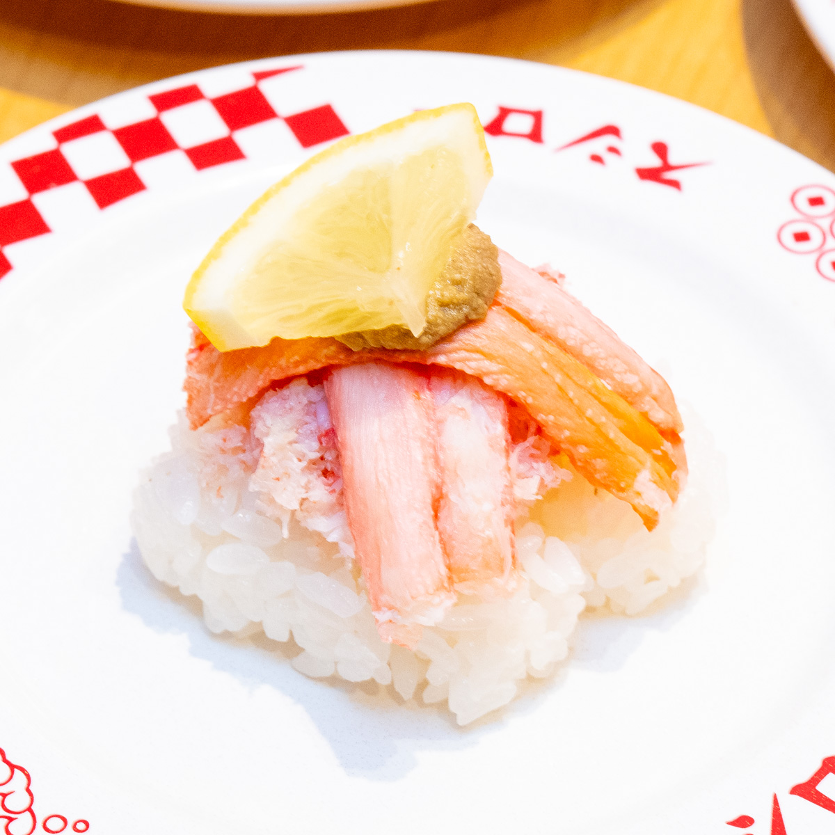 紅ずわい蟹重ね 実写