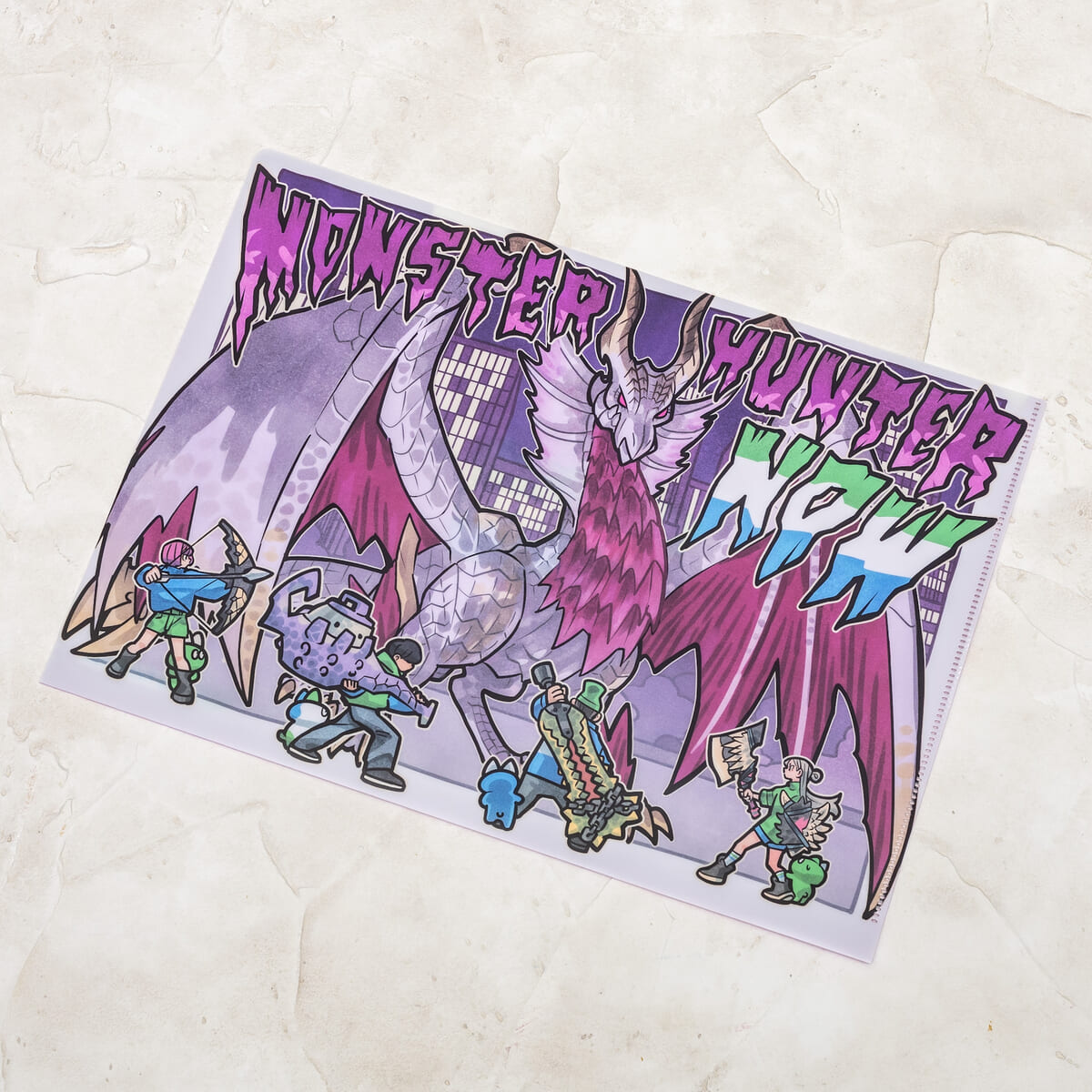 オリジナル A4サイズクリアファイル4