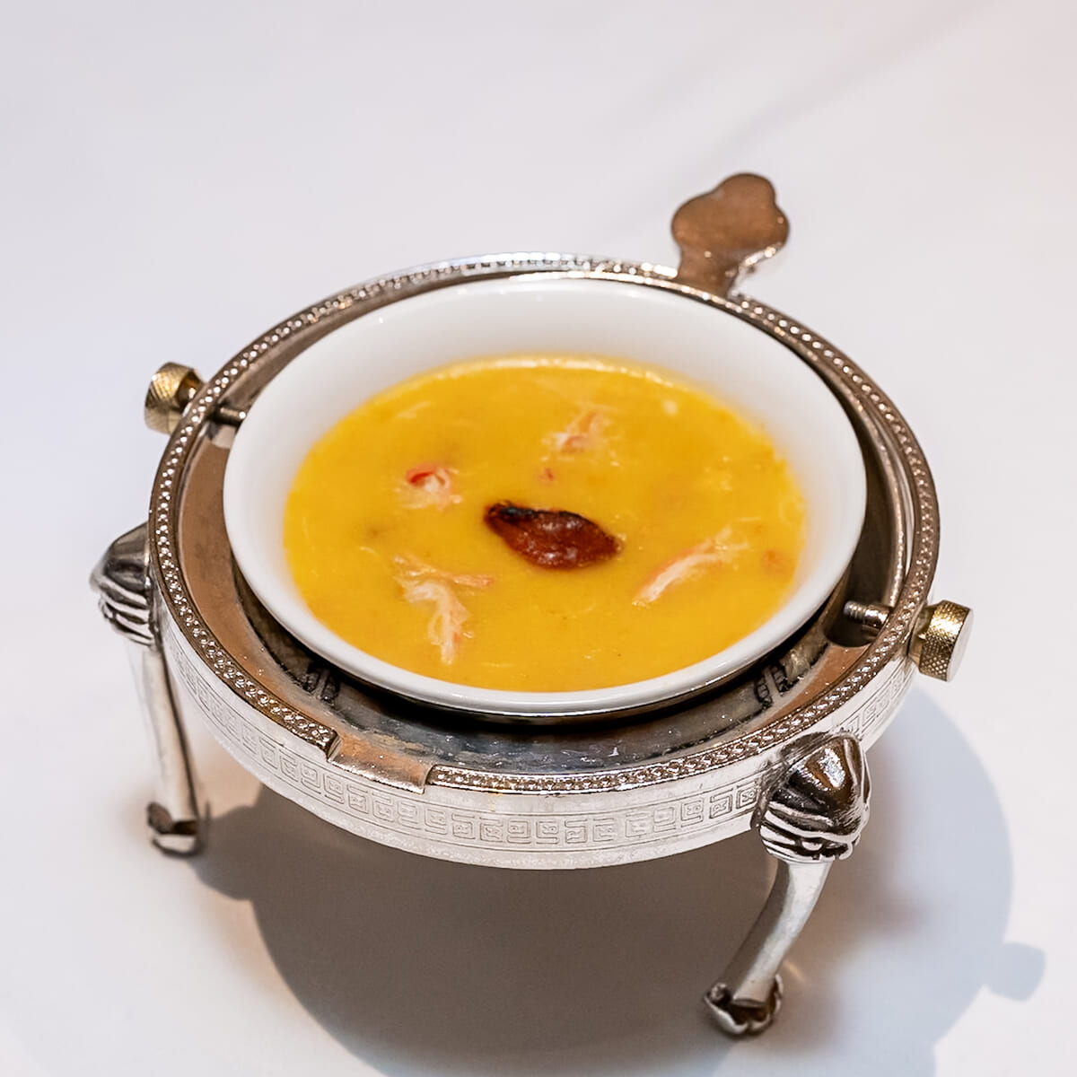 雲丹と蟹肉のスープ