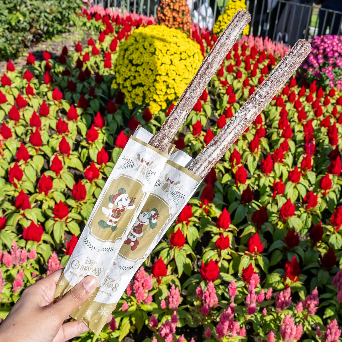 東京ディズニーリゾート“ディズニー・クリスマス2025”チョコレートチュロス