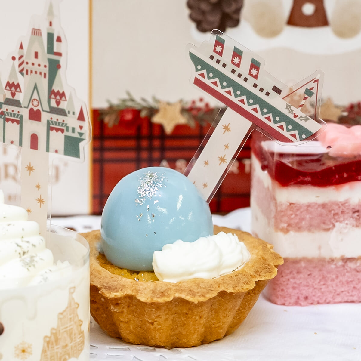 【ディズニーシー・アクアスフィア】ミルクホイップクリームのタルト