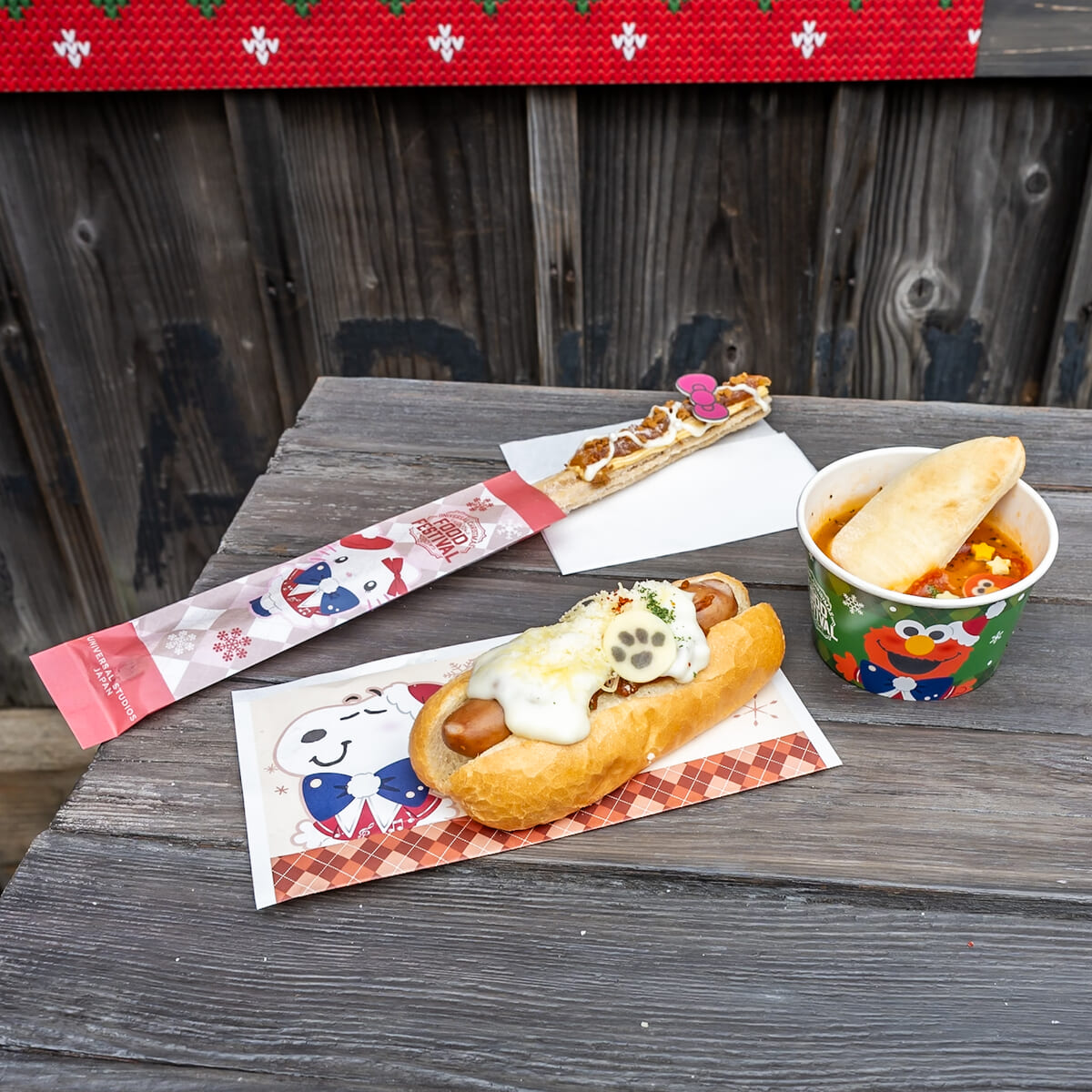 実食レポ】キティたちの食べ歩きフード！ユニバーサル・スタジオ