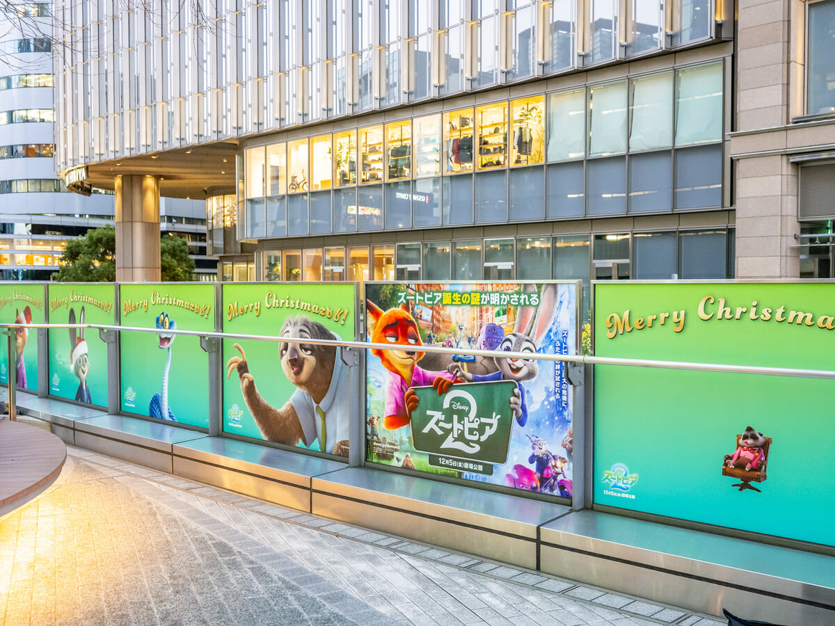 日比谷エリア「HIBIYA Magic Time Illumination 2025」3