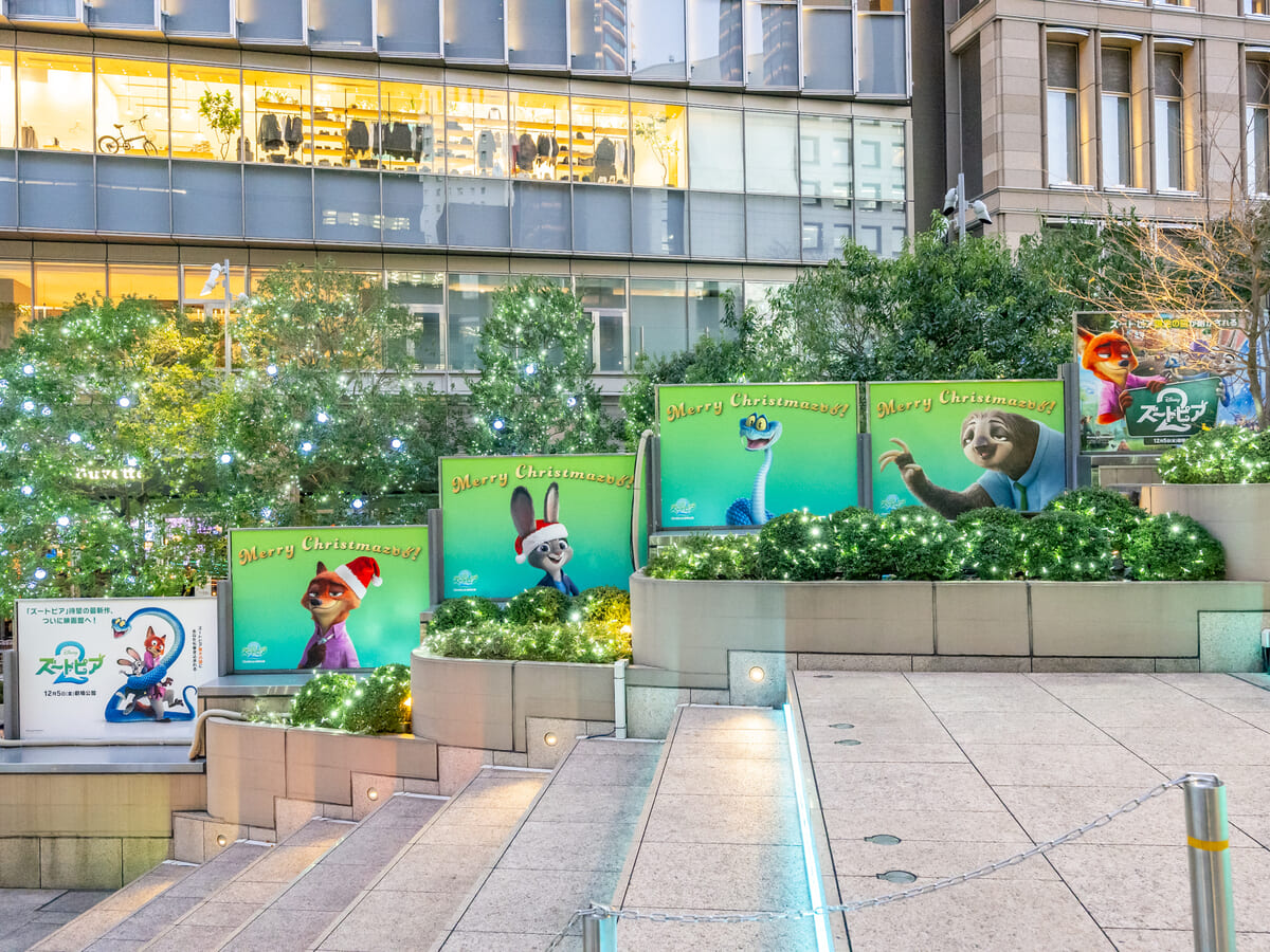 日比谷エリア「HIBIYA Magic Time Illumination 2025」4