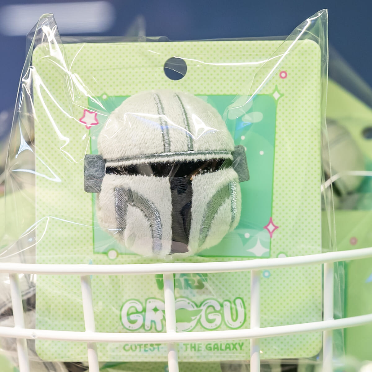 STAR WARS GROGU CUTEST IN THE GALAXY 前髪クリップ　GROGU／MANDO2