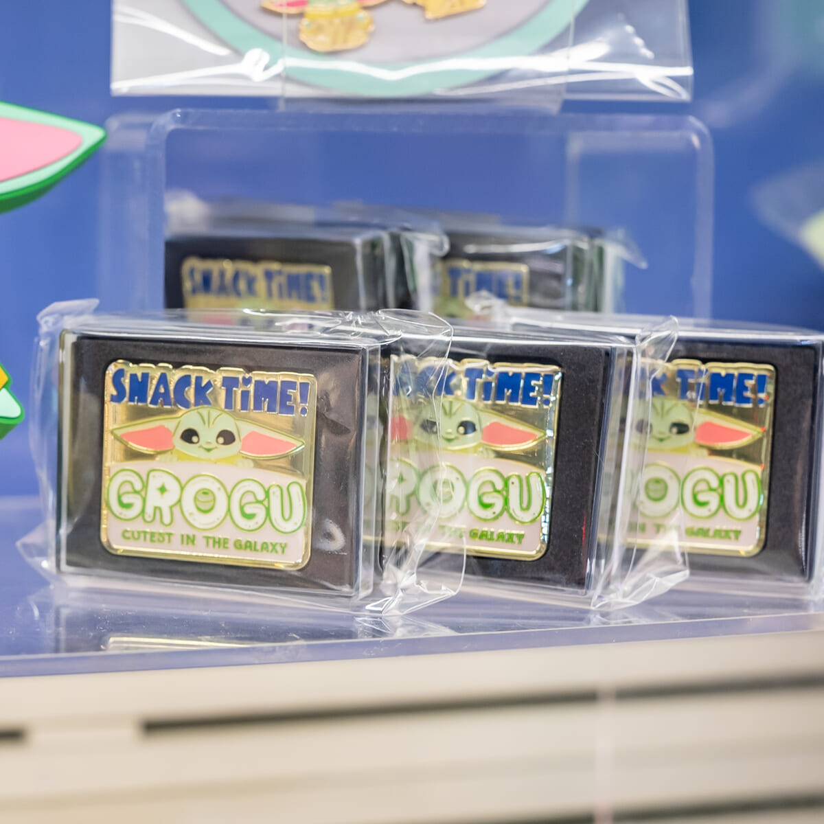 東京駅限定　GROGU CUTEST IN THE GALAXY TOKYO STATION 限定ピンズ スクエア