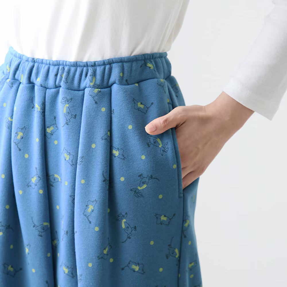 ほんわかパンツ 「ムーミン」　着用イメージ　両脇ポケット