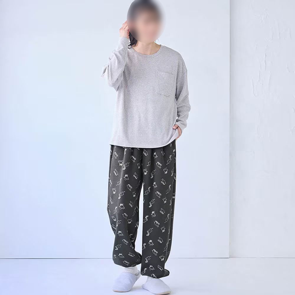 ムーミン（グレー）　着用イメージ