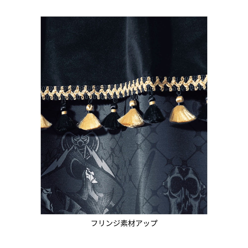 遮光・遮熱カーテン ヴィランズ フリンジ