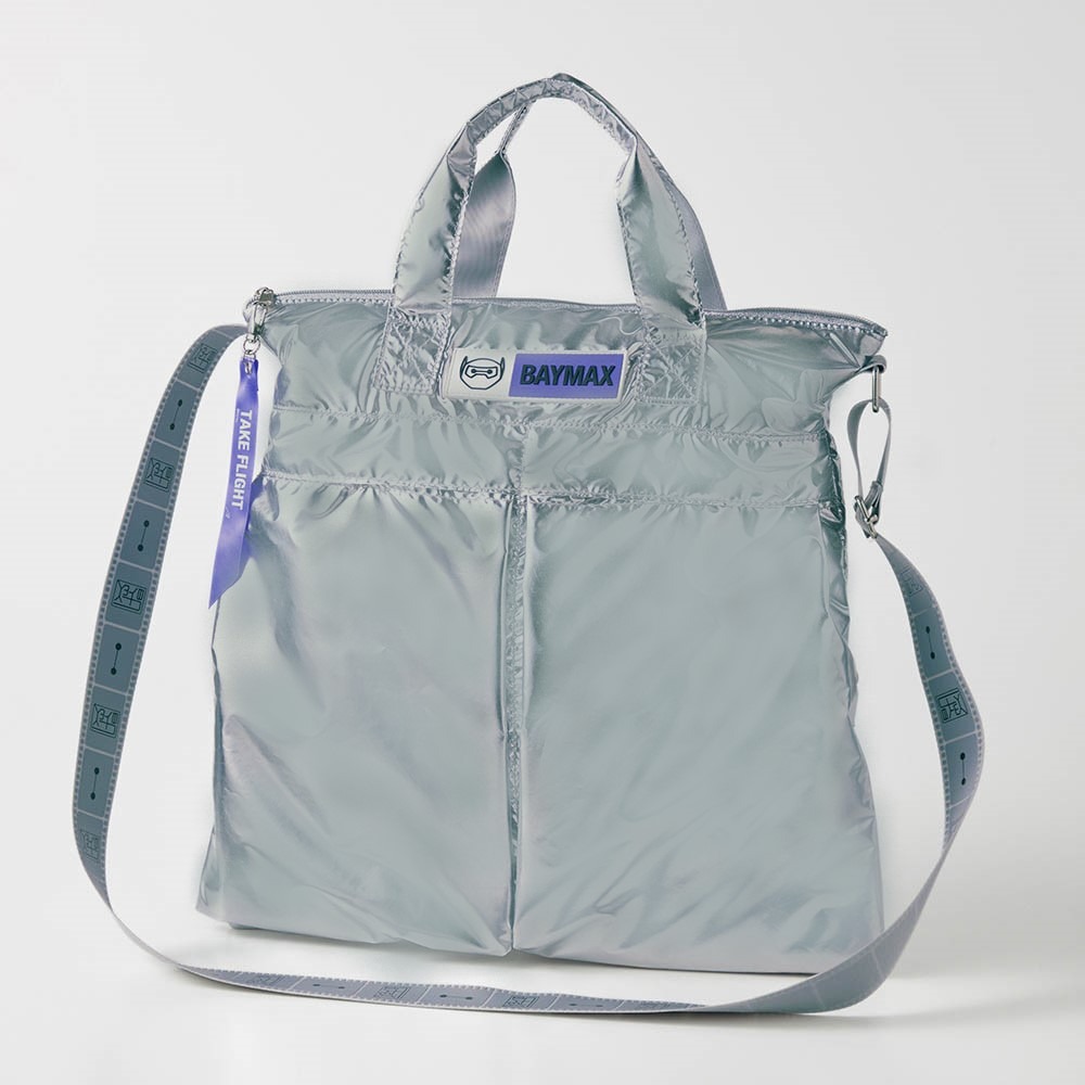 ふわ軽7ポケット付き２WAYトートバッグ　ベイマックス